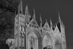 West front elevation of Peterborough Cathedral