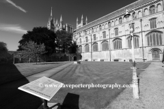 Cathedral Cloisters of Peterborough City Cathedral