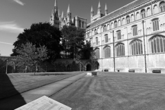 Cathedral Cloisters of Peterborough City Cathedral