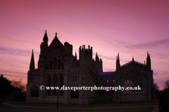 Dusk Colours over Ely Cathedral