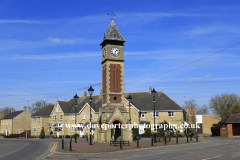 Warboys Clock Tower with the Witch weathervane