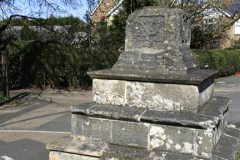 The Old Stone Cross in the Causeway, March town