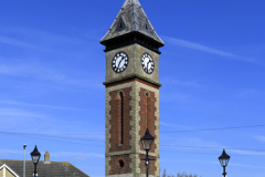 Warboys Clock Tower with the Witch weathervane