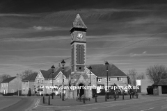 Warboys Clock Tower with the Witch weathervane