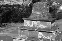 The Old Stone Cross in the Causeway, March town