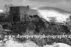 Winter, Pevril Castle, Hope Valley