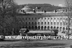 The Crescent buildings and Slopes Gardens, Buxton