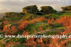 Autumn, Gritstones, Lawrence Field, Grindleford