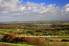 View over Ashton village, Peak District