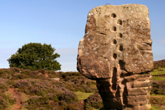 The Cork Stone on Stanton Moor