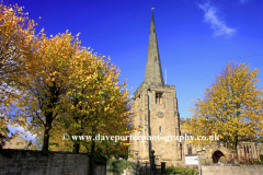 St Marys church Bolsover village