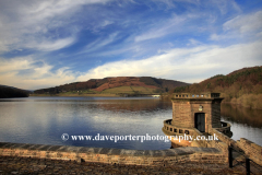 Ladybower reservoir dam