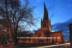 The Crooked spire, St Marys Church, Chesterfield