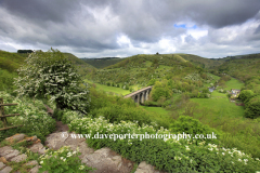 The viaduct and River Wye, Monsal Head