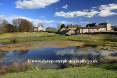 Duck Pond in the village of Monyash