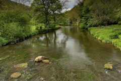 The river Wye valley at Monsal Dale