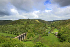 The viaduct and River Wye, Monsal Head