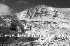 Winter, Mam Tor  peak, Hope Valley