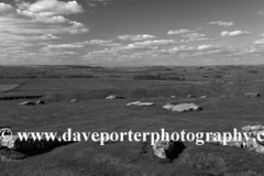 Arbor Low Henge Stone Circle,  village of Monyash