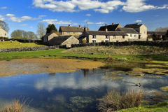 Duck Pond in the village of Monyash