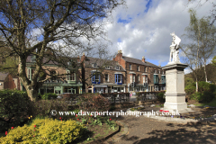 War Memorial gardens, town of Matlock Bath