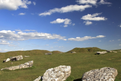 Arbor Low Henge Stone Circle, village of Monyash