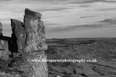 Bel Ami rock, Curbar gritstone edge