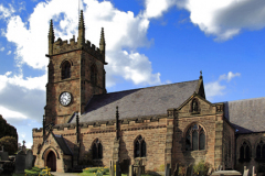 St Giles Parish Church, town of Matlock