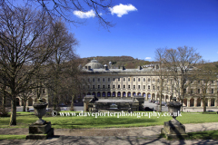 Crescent buildings, Slopes Gardens, Buxton