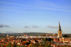 Chesterfield town, St Marys Crooked Spire Church