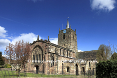 St Marys Parish Church, Wirksworth village