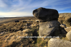 Rocks on Shinning Clough Moss Moor