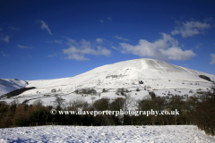 Winter, Horsehill Tor Ridge, Edale Valley