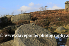 Mother Cap Gritstone rock, Millstone Edge