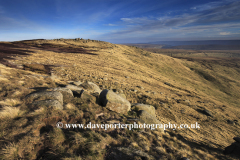 Gritstone rocks on Shelf Moor, High Peak