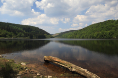 Spring view of Ladybower reservoir, Derwent Valley