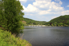 Spring view of Ladybower reservoir, Derwent Valley