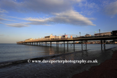 Sunset over Paignton Pier, Torbay