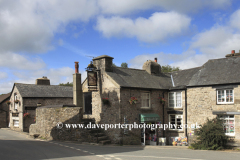 View of Widecombe in the Moor village, Dartmoor