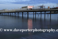 Sunset over Paignton Pier, Torbay