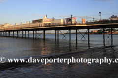 Sunset over Paignton Pier, Torbay