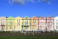 Colourful guesthouses, Paignton Esplanade