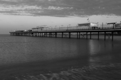 Sunset over Paignton Pier, Torbay