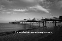 Sunset over Paignton Pier, Torbay