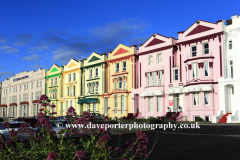 Colourful guesthouses, Paignton Esplanade