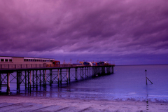 Summer, Teignmouth Pier, Beach and Promenade