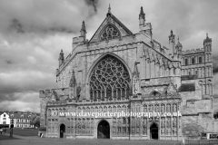 Exeter Cathedral and gardens