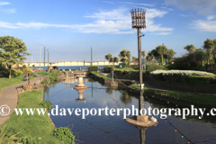 The Lawns and Dawlish Water, Dawlish town