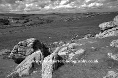 View to Holwell Tor Dartmoor