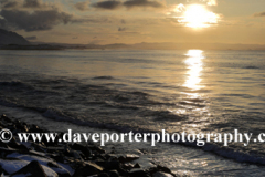 Sunrise, Akranes coast, Snaefellsnes Peninsula